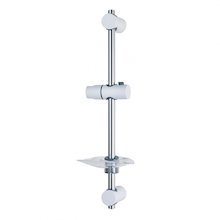 Buy New: Triton Lewis Riser Rail Kit/Shower Rail Set - White/Chrome (TSKLEWWC)