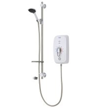 Triton Omnicare Design Thermostatic Electric Shower With Extended Kit 9.5kW - White (TEOMND91)