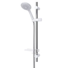 Triton Pro-Fit-8000 Series DuraFlow Shower Rail Kit - Chrome/White (TSKFPRO8000WC)
