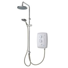 Triton T80Z Fast-Fit DuElec Dual Electric Shower 9.5kW - White (GEFFDU91)