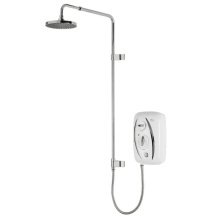 Triton T80Z Thermostatic Fast-Fit UNIQ Electric Shower 9.5kW - White (GET8TUN91)