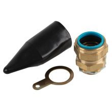 Unicrimp CW Brass Cable Gland - 20mm (QCW20S)