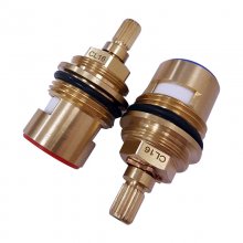 Universal ceramic disc tap cartridge replacement 3/4" (pair) (CL16)