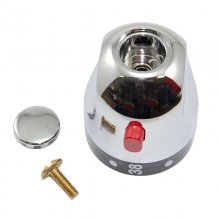 Vado Prima temperature control knob - chrome (HUB-PB3B-C/P)