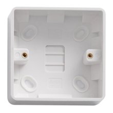 Vimark Curve 1 Gang 32mm Pattress Box (VC1222)