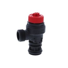 Worcester Bosch Greenstar Compact Amend Pressure Relief Valve - Black And Red (87186439890)