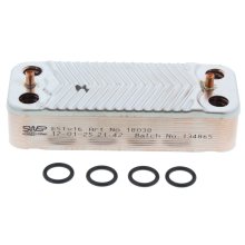 ZBI1001102 Heat Exchanger - DHW - 28S (ZBI1001102)
