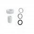 Aqualisa 1/2" reducer kit - White (024302) - thumbnail image 1