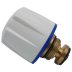 Aqualisa 3/4" screwdown kit - Cold - White (173806) - thumbnail image 1