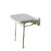 AKW 2000 Series Fold Up Seat With Grey Pad (02010P) - thumbnail image 1