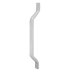 AKW Flat Ended Stainless Steel White Grab Rail - 305mm (01200WH/2) - thumbnail image 1