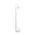 AKW Heavy Duty Fluted White Grab Rail - 300mm (01900WH) - thumbnail image 1