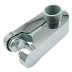 Aqualisa 25.4mm pinch grip shower head holder - chrome (901523) - thumbnail image 1