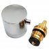 Aqualisa AQ75 flow control cartridge and handle - chrome (910503) - thumbnail image 1