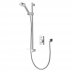 Aqualisa Concealed Visage digital shower with adjustable shower head - Gravity Pumped (VSD.A2.BV.14) - thumbnail image 1