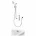 Aqualisa iSystem concealed digital shower with adj shower head & bath filler overflow - HP/Combi (ISD.A1.BV.DVBTX.14) - thumbnail image 1