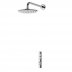 Aqualisa iSystem concealed digital shower with wall fixed shower head - gravity pumped (ISD.A2.BFW.21) - thumbnail image 1