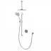Aqualisa Optic Q Digital Smart Shower Concealed Dual with Ceiling Head - High Pressure/Combi (OPQ.A1.BV.DVFC.20) - thumbnail image 1