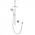 Aqualisa Optic Q Digital Smart Shower Concealed Dual with Ceiling Head - High Pressure/Combi (OPQ.A1.BV.DVFC.20) - thumbnail image 1