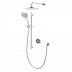 Aqualisa Optic Q Digital Smart Shower Concealed Dual with Wall Head - Gravity Pumped (OPQ.A2.BV.DVFW.20) - thumbnail image 1