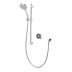 Aqualisa Optic Q Digital Smart Shower Concealed with Adjustable Head - Gravity Pumped (OPQ.A2.BV.20) - thumbnail image 1