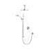 Aqualisa Q Smart digitial shower Dual HP Biv/Ceiling (QTC.02.FC.HP) - thumbnail image 1