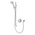 Aqualisa Quartz concealed digital shower with adjustable shower head - gravity pumped (QZD.A2.BV.18) - thumbnail image 1