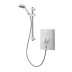 Aqualisa Quartz Electric Shower 8.5kW - White/Chrome (QZE8521) - thumbnail image 1