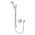 Aqualisa Quartz concealed digital shower with adjustable shower head - HP/Combi (QZD.A1.BV.18) - thumbnail image 1
