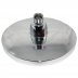 Aqualisa Rush 180mm fixed overhead shower head - chrome (664909) - thumbnail image 1