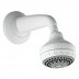 Aqualisa Varispray fixed head - white (99.50.20) - thumbnail image 1