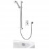 Aqualisa Visage Q Digital Smart Shower Concealed Adjustable with Bath - High Pressure/Combi (VSQ.A1.BV.DVBTX.20) - thumbnail image 1