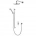 Aqualisa Visage Q Digital Smart Shower Concealed Dual with Wall Head - Gravity Pumped (VSQ.A2.BV.DVFW.20) - thumbnail image 1