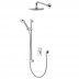Aqualisa Visage Q Digital Smart Shower Concealed Dual with Wall Head - High Pressure/Combi (VSQ.A1.BV.DVFW.20) - thumbnail image 1