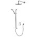 Aqualisa Visage Q Smart Shower Concealed with Adj and Wall Fixed Head - Gravity Pumped (VSQ.A2.BV.DVFW.23) - thumbnail image 1