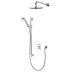 Aqualisa Visage Q Smart Shower Concealed with Adj and Wall Fixed Head - HP/Combi (VSQ.A1.BV.DVFW.23) - thumbnail image 1