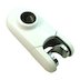 Aqualisa 25mm shower head holder - white (215001) - thumbnail image 1