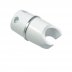 Aqualisa Classic shower head holder - white/chrome (025404) - thumbnail image 1