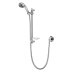 Aqualisa Turbostream Adjustable Shower Fittings Kit/Shower Rail Set - Chrome (99.20.01) - thumbnail image 1