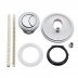 Armitage Shanks dual flush toilet push button pack - Chrome (S4496AA) - thumbnail image 1