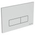Armitage Shanks Oleas M2 Mechanical Dual Flush Plate - Chrome (S0767AA) - thumbnail image 1