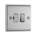 BG 13A Switched Fuse Spur - Brushed Steel (NBS50-01) - thumbnail image 1