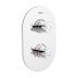 Bristan Artisan Recessed Concealed Shower Valve With Diverter - Chrome (AR3 SHCDIV C) - thumbnail image 1