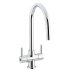 Bristan Beeline sink mixer with pull out nozzle - chrome (BE SNK C) - thumbnail image 1
