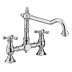 Bristan Colonial Bridge Sink Mixer - Chrome (K BRSNK C) - thumbnail image 1