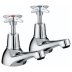 Bristan Cross Top Head Bath Taps - Chrome (VAX 3/4 C) - thumbnail image 1