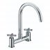 Bristan Design Utility X head deck sink mixer - chrome (DUX DSM C) - thumbnail image 1