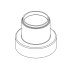 Bristan Dual Control Temperature Shroud - Matt Black (D282-065 BL) - thumbnail image 1