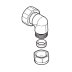 Bristan elbow assembly (D276-036) - thumbnail image 1