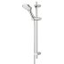 Bristan Evo Shower Kit with Large Singe Function Handset - Chrome Plated (EVC KIT01 C) - thumbnail image 1